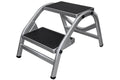 Darwin caravan opstap dubbel aluminium
