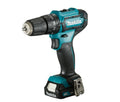 Makita slagschroevendraaier 12v hp333dsae 30 14nm 2x2,0ah
