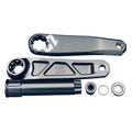 Hxr components hxr easy shift crankset dh - 170mm - black