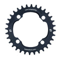 Hxr components hxr chainring - bcd 94 - 34t - black