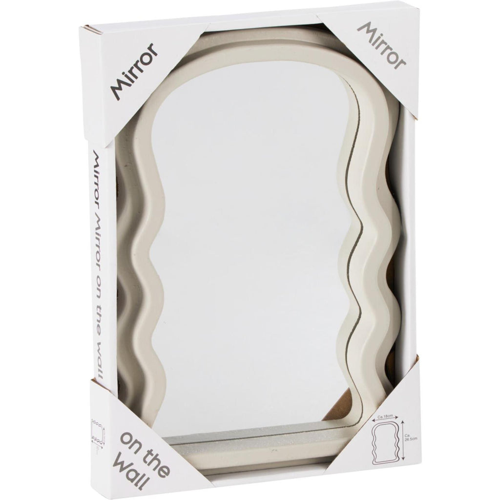 Home styling spiegel golvend 18x2x26cm