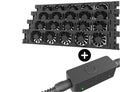 Heatfan 5 - radiatorventilator quattro - zwart + smart sensor