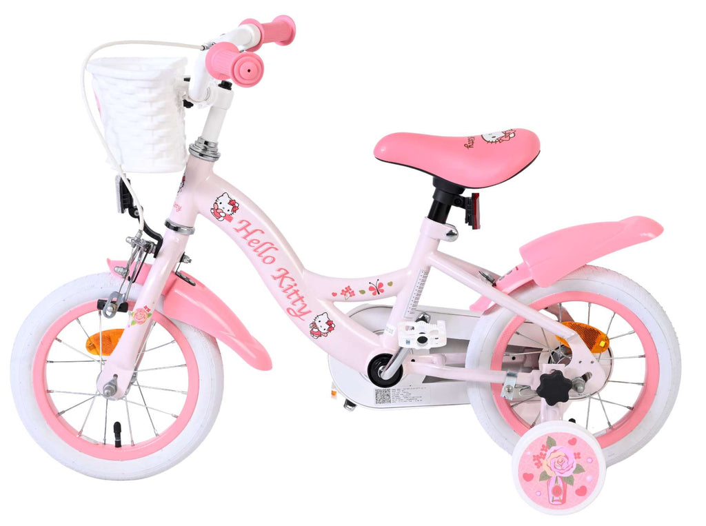 Volare hello kitty kinderfiets - meisjes - 12 inch - roze