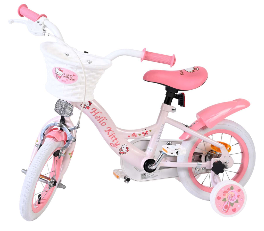 Volare hello kitty kinderfiets - meisjes - 12 inch - roze