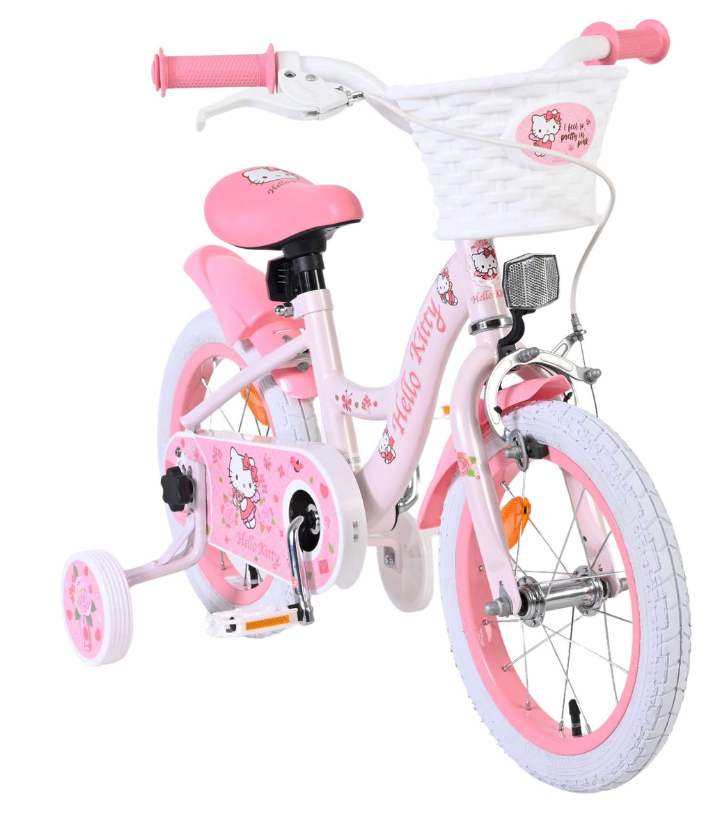 Volare hello kitty kinderfiets - meisjes - 14 inch - roze