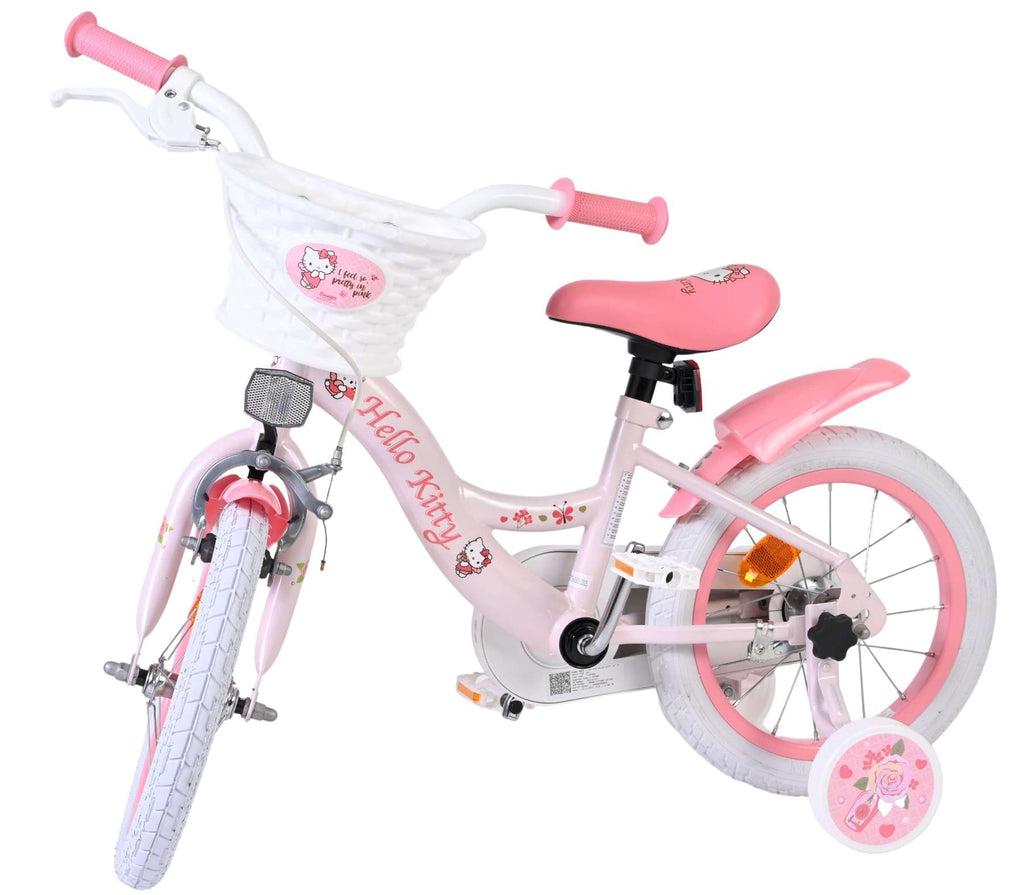 Volare hello kitty kinderfiets - meisjes - 14 inch - roze