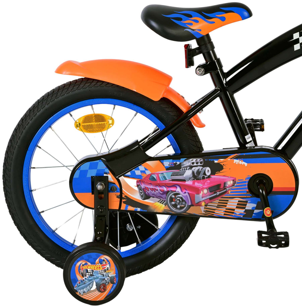 Ngk hot wheels 16 inch fiets zwart oranje blauw 31656