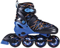 Inline skates move: stripes zwart blauw (562410) maat 30 33