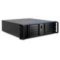 Inter-tech 3u-3098-s rack behuizing (zwart | 2x usb-a)