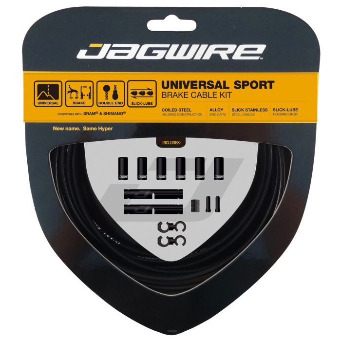 Jagwire universal sport brake cable set | black