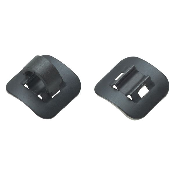Jagwire alloy stick-on cable guide (4pcs) - black