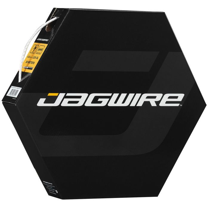 Jagwire shift housing 4,5mm lex-sl slick-lube (30 m) - braided white