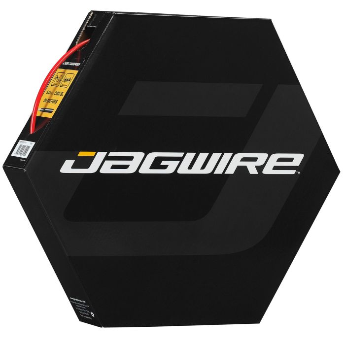 Jagwire brake housing 5mm cgx-sl slick-lube (30 m) - red