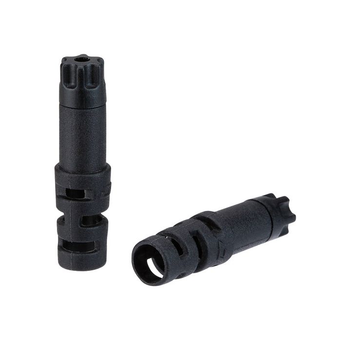 Jagwire end caps anti-kink - 5mm brake - plastic (30pcs) - black