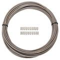 Jagwire brake housing 5mm cgx-sl slick-lube (10 m) - titanium