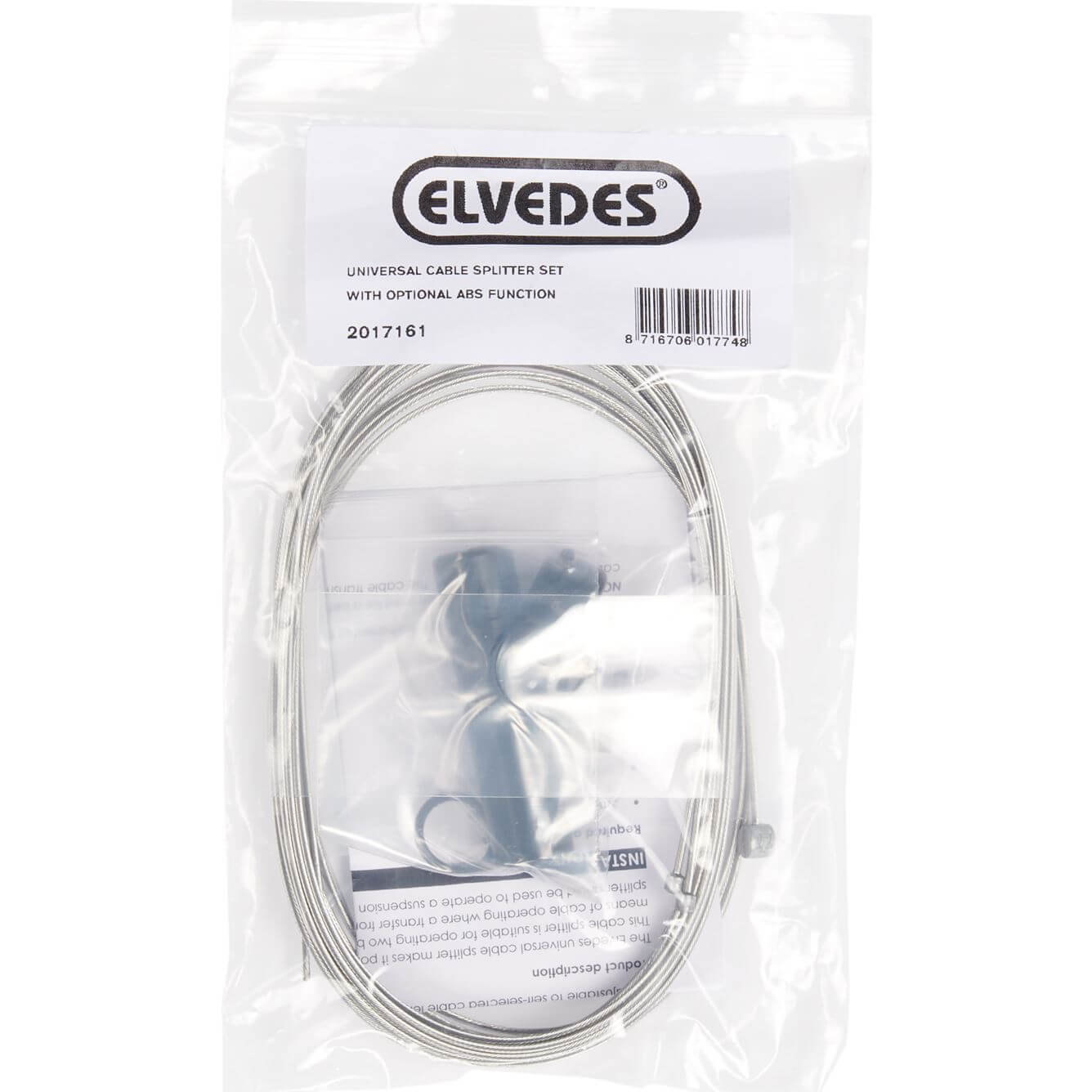 Universele kabelsplitter set Elvedes met optionele ABS functie (op kaart)