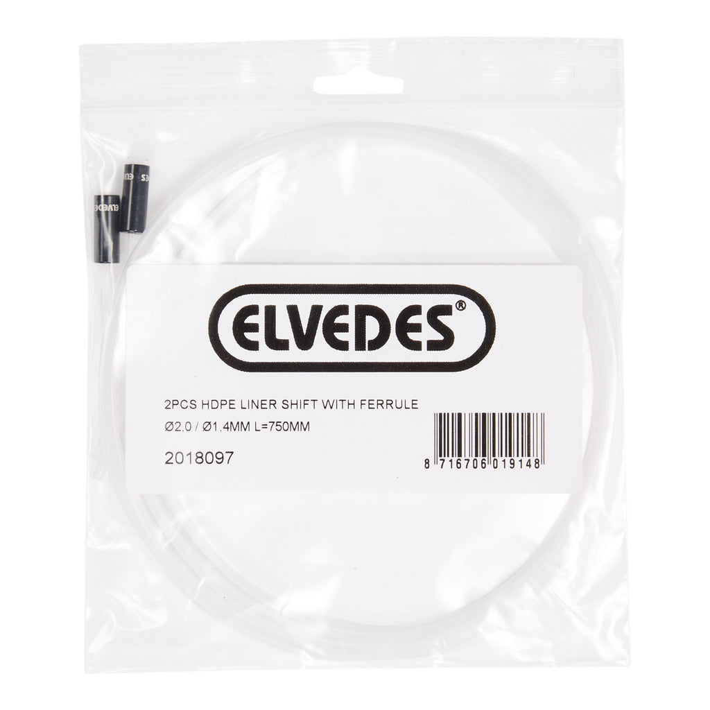 Elvedes cable systems bv elvedes liner schak 2 1,4mm(2) 750mm hdpe+hoedje 2018097