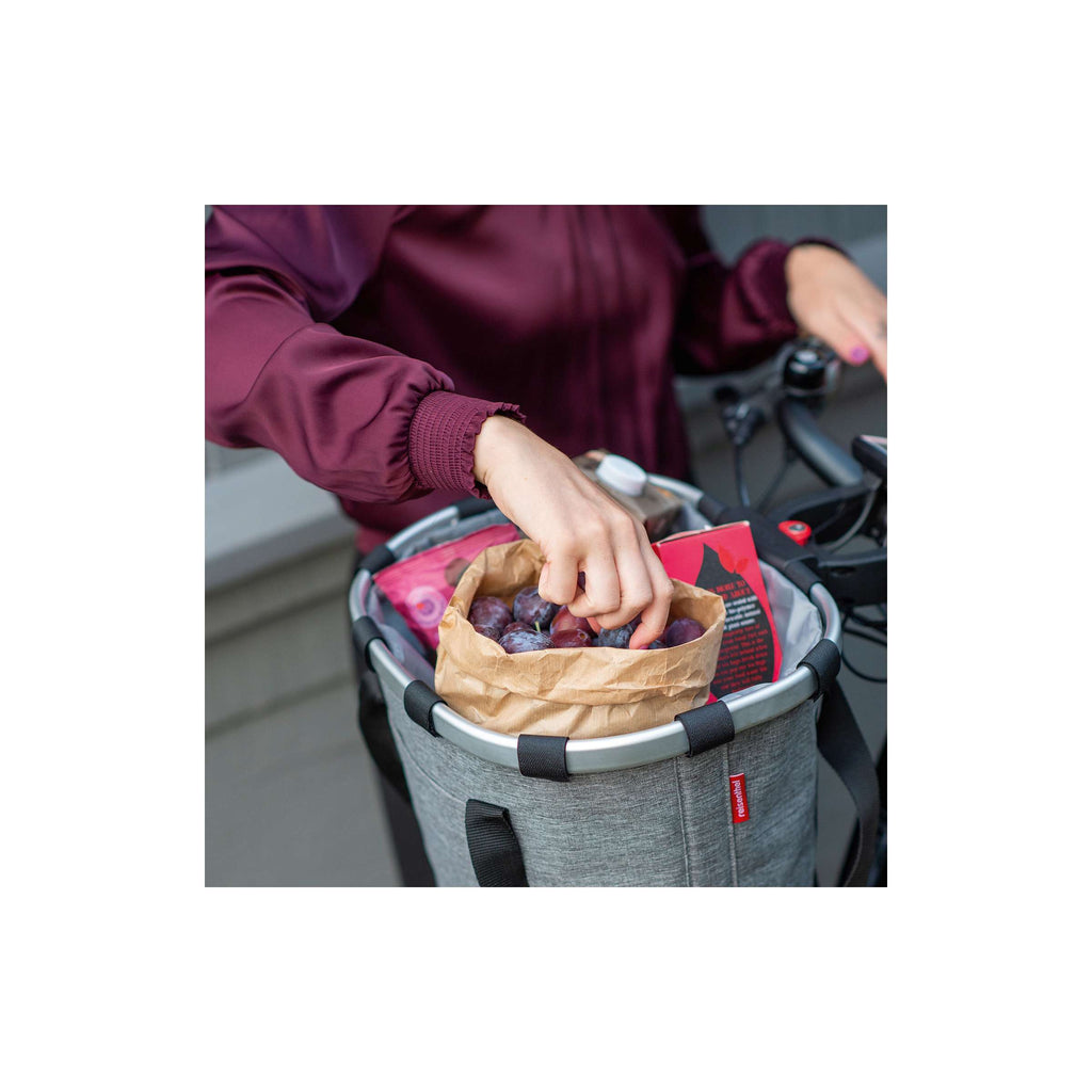 Klickfix reisenthel mandtas 15l twist zilver