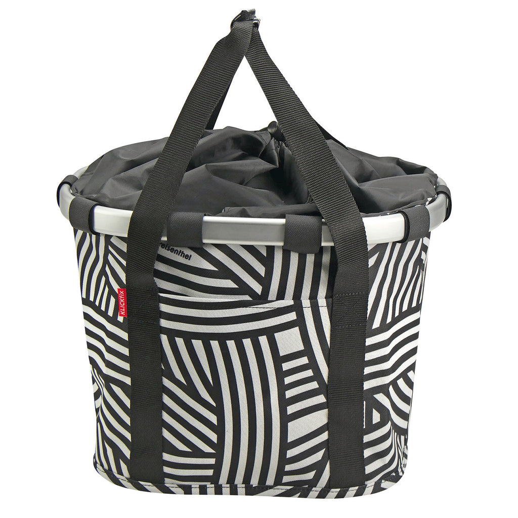 RIXEN KAUL Einkaufstasche Fahrradkorb Shop.bag rk Fahrradkorb Zebra