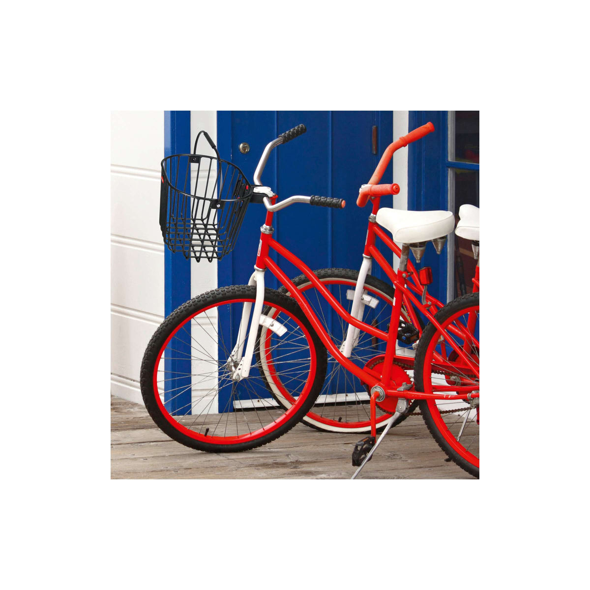 Klickfix mand alumino fr.basket r k alumino black