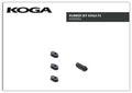 Koga koga f3 rubber set