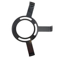 Herrmans kettingschermbevestiging halo slim - bosch generatie 4 - 38t - zwart