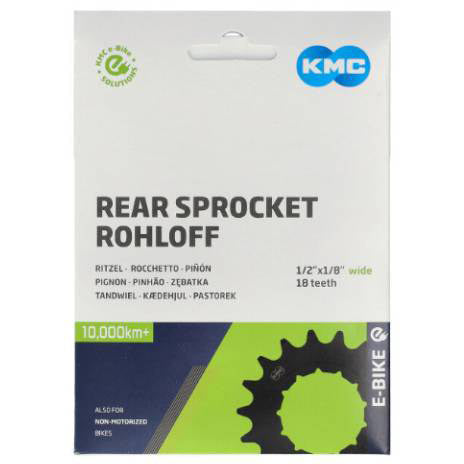 KMC-Ritzel Rohloff breit 18 Zähne schwarz