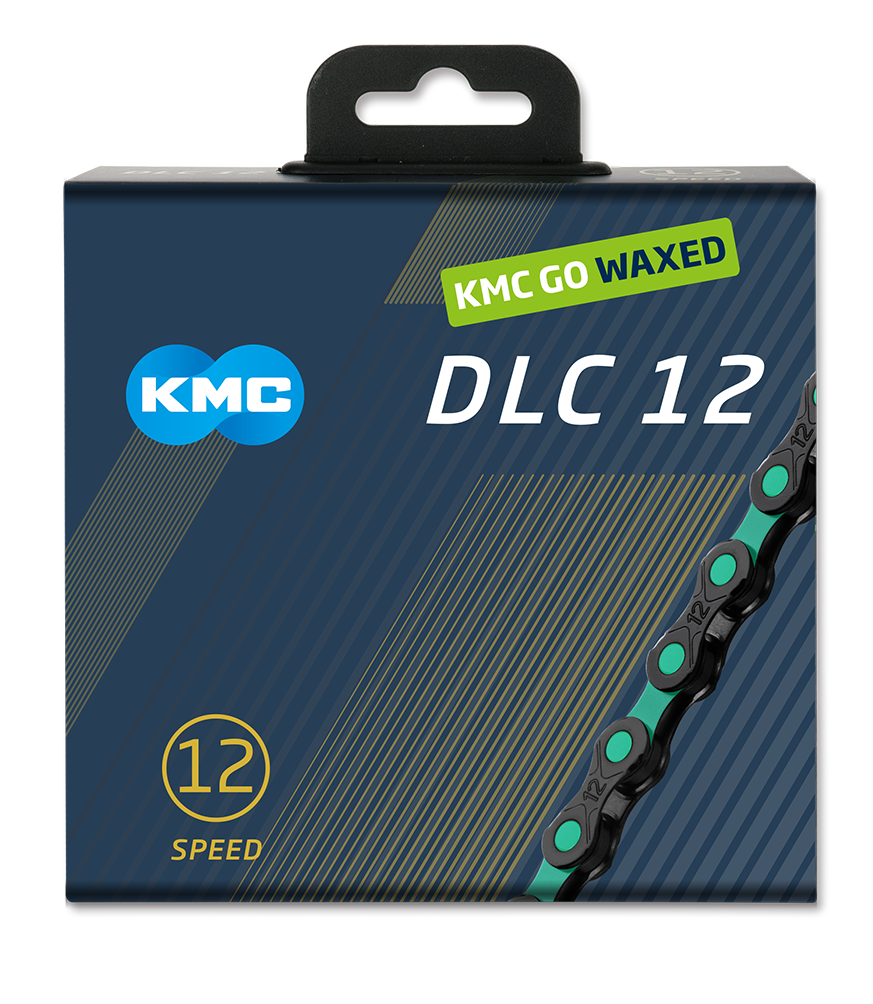 Kmc ketting dlc12 black celeste 126s waxed
