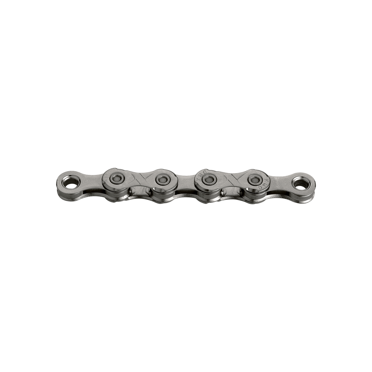 KMC X10 fietsketting, 1 2x11 128, 114 schakels, grijs