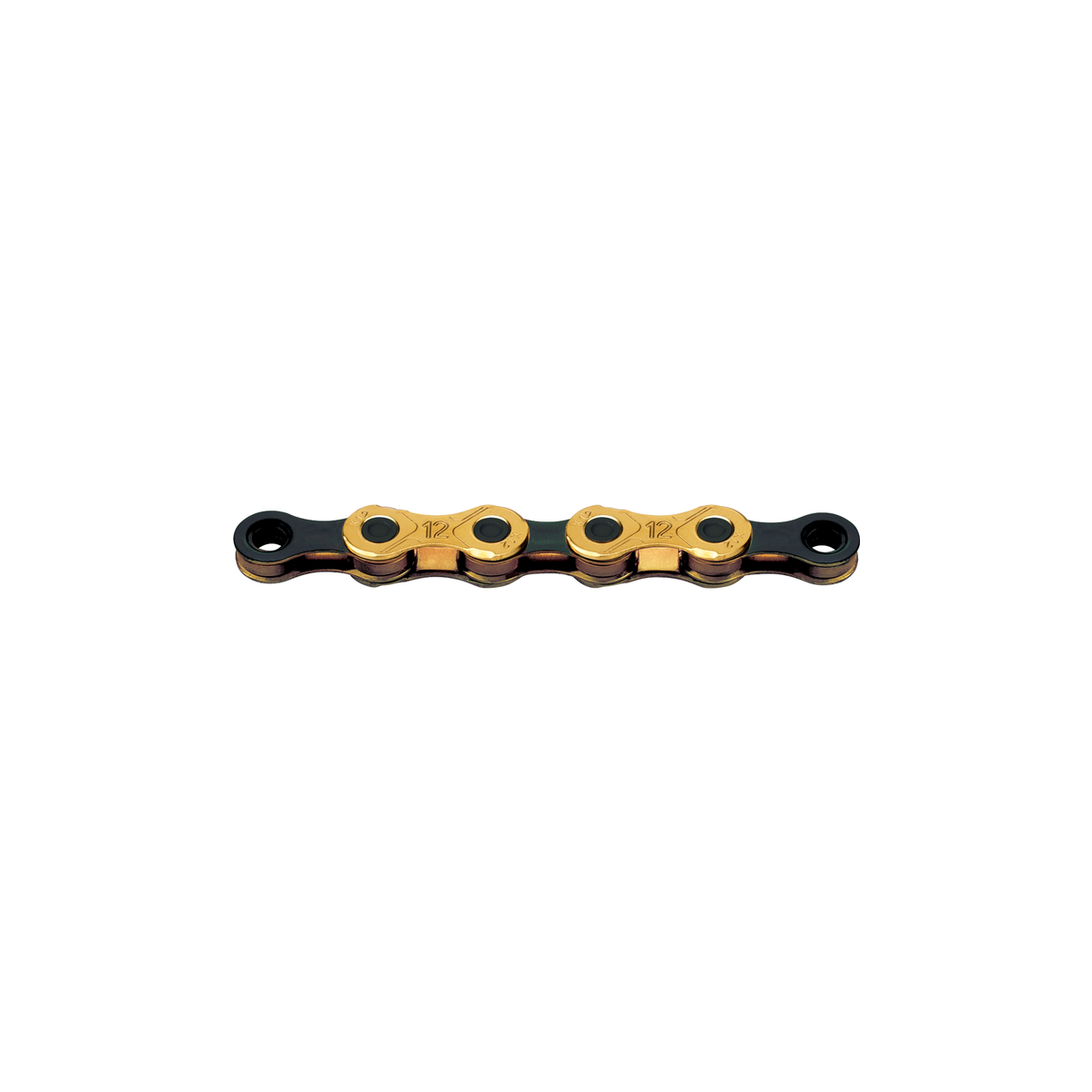 KMC Fietsketting X12 Ti-N Goud Zwart 126 Schakels