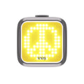 Knog blinder front - peace - black