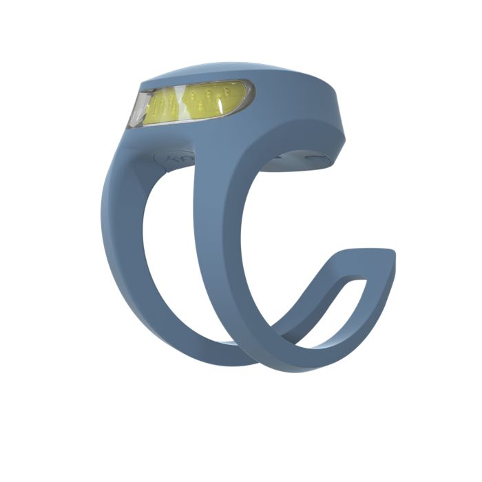 Knog frog usb front - denim blue