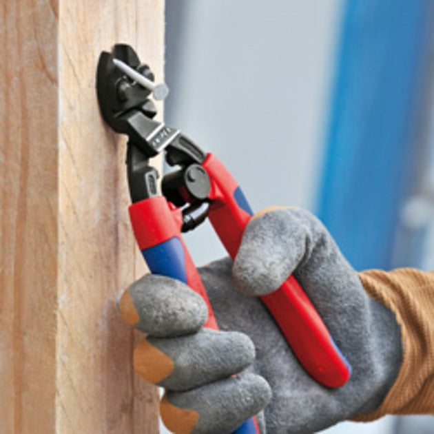 Knipex boutensnijtang cobolt met veer - 7112200