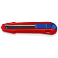 Knipex cutix universele mes stanleymes (rood blauw, incl. 2 mesbladen)