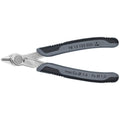 Knipex electronic super knips esd 78 13 125 esd elektronica-tang (grijs)