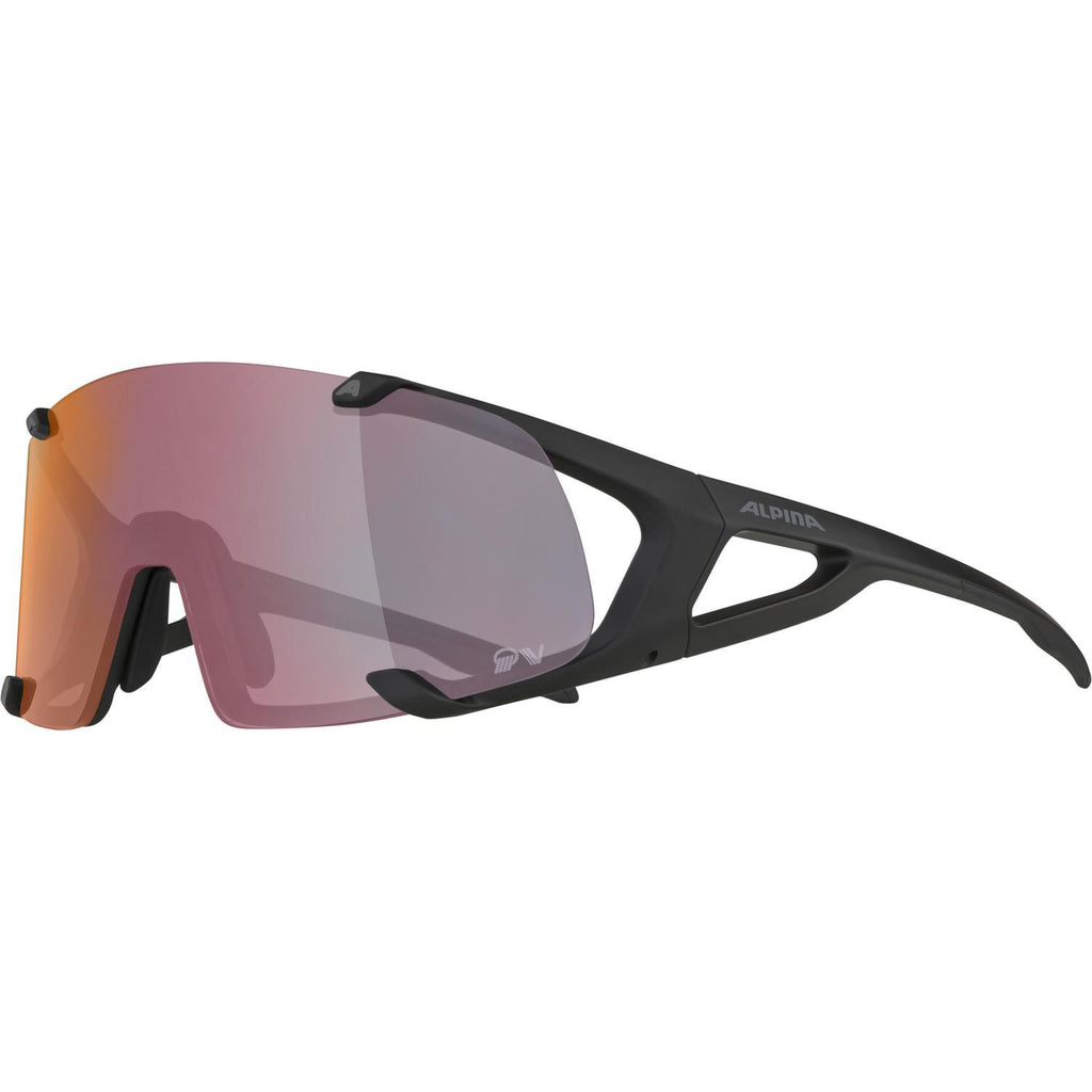 Alpina Sports Hawkeye QV Sportbrille, matt schwarz