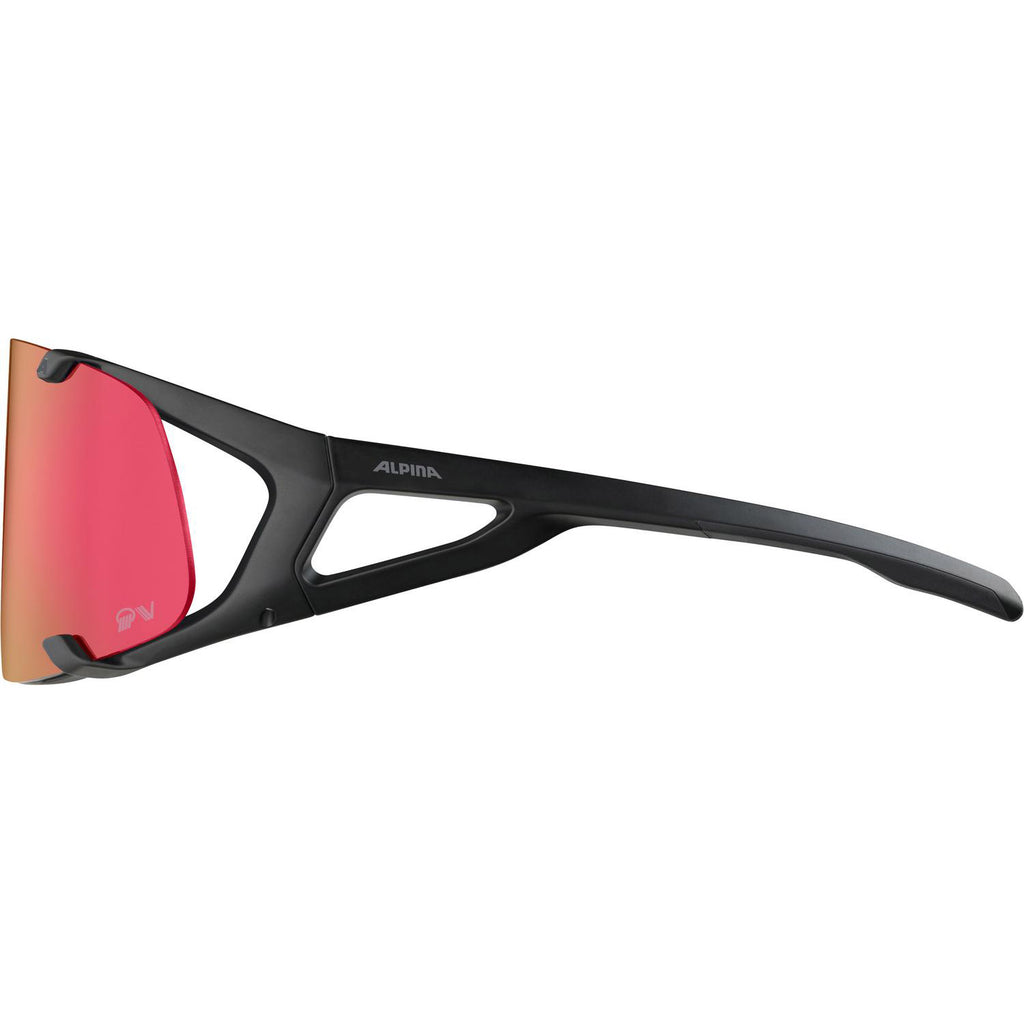 Alpina Sports Hawkeye QV Sportbrille, matt schwarz