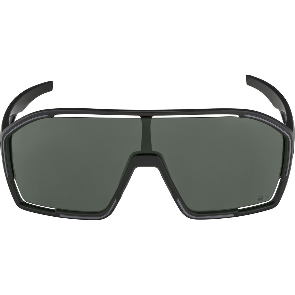 Alpina Sports Bonfire Q-Lite schwarze Sportbrille