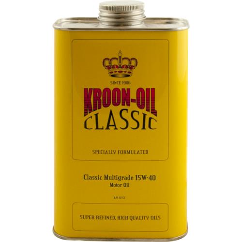 Kroon-oil classic multigrade - motorolie - minerale sae 15w-40 - 1 liter - geen kleur