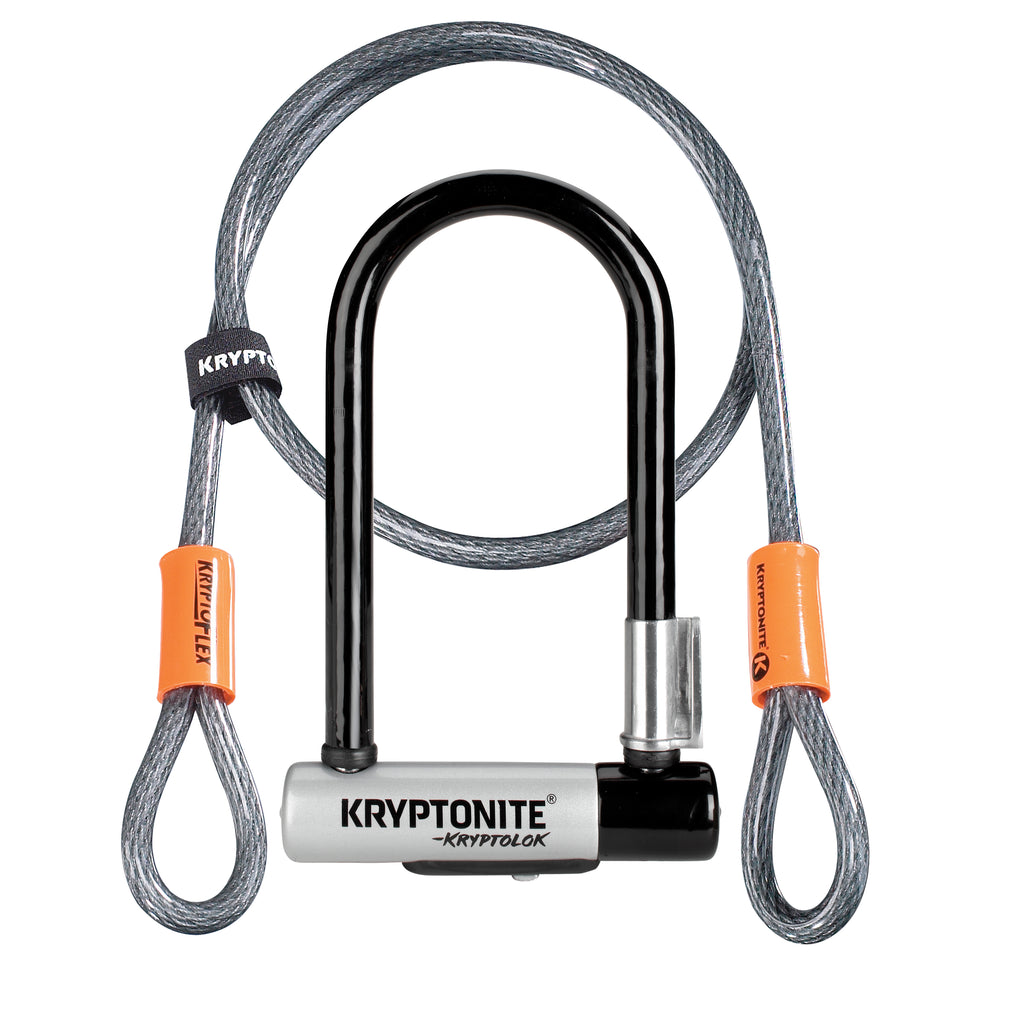Kryptonit-Vorhängeschloss Kryptolok Mini-7 mit Kabel Art2
