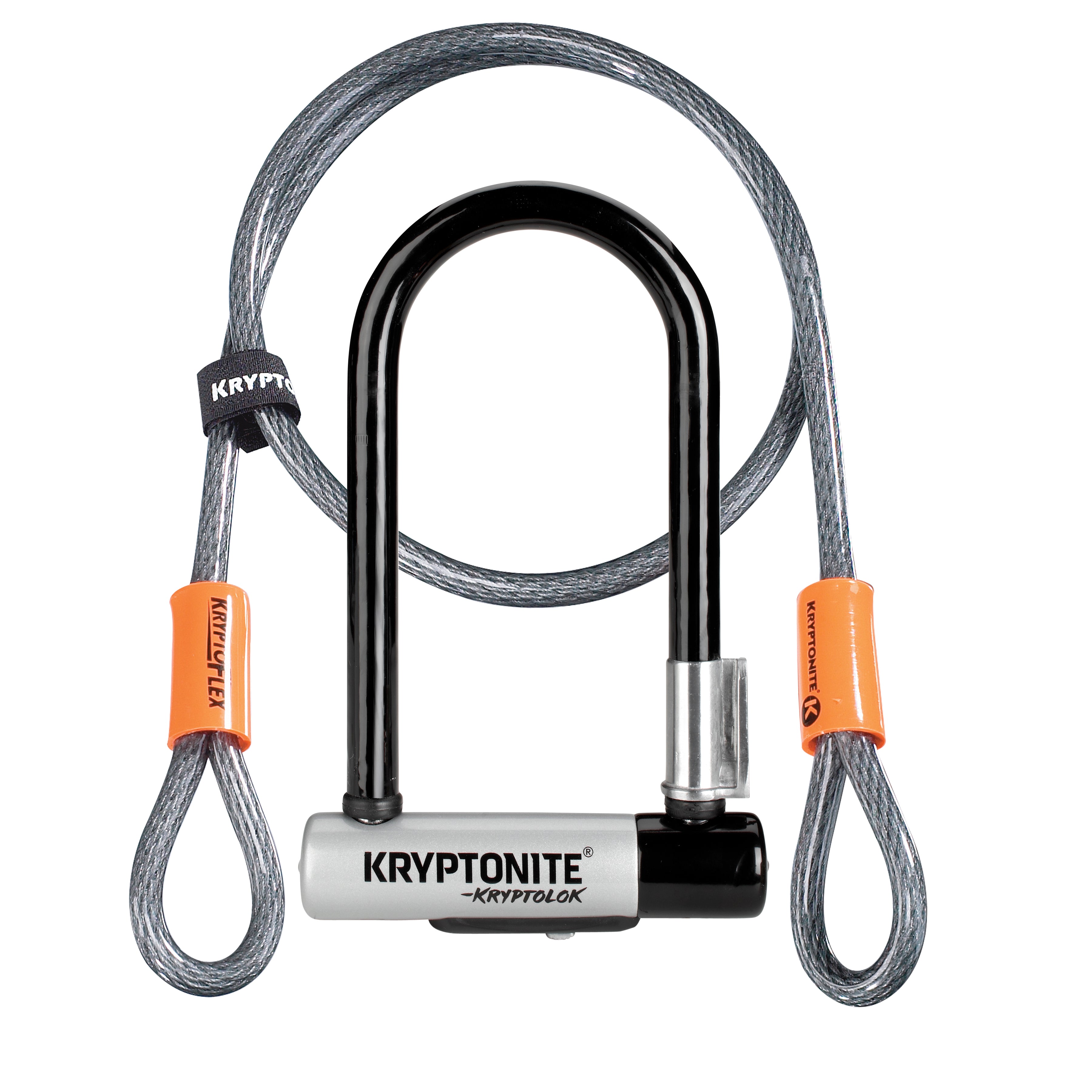 Kryptonit-Vorhängeschloss Kryptolok Mini-7 mit Kabel Art2