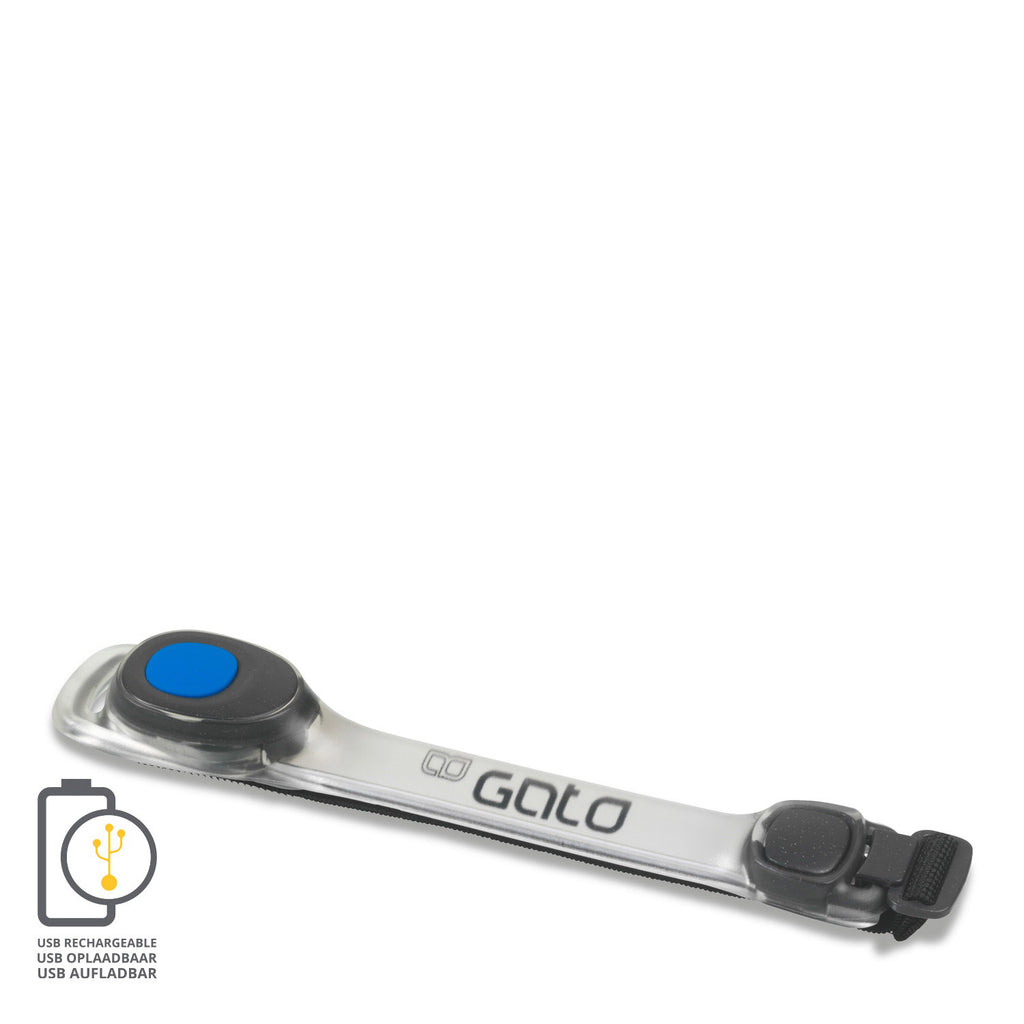 Gato Neon-LED-Armleuchte USB blau Einheitsgröße