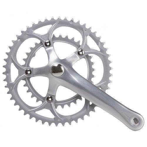 Rennkurbelgarnitur Doppel 52 42t Alu 9-fach (110 mm)