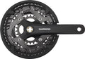 Kurbelgarnitur 48 36 26 Shimano -5mm 9-fach FC-T3010 lose Kettenblätter