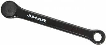 Pieper crankstel left crank 4-edge 150mm steel b