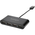 Kensington USB 2.0 Hub mit 4 Anschlüssen