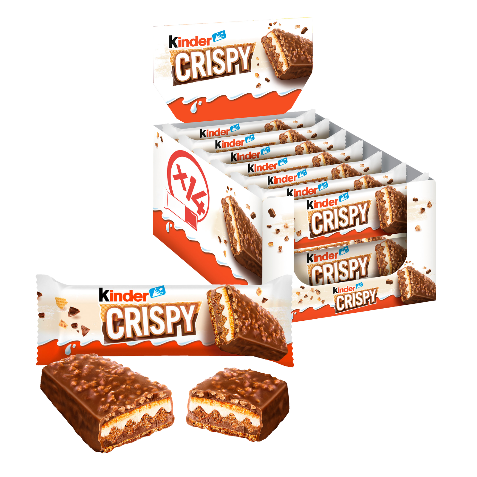 Kinder crispy t1 (14x 34 gram)