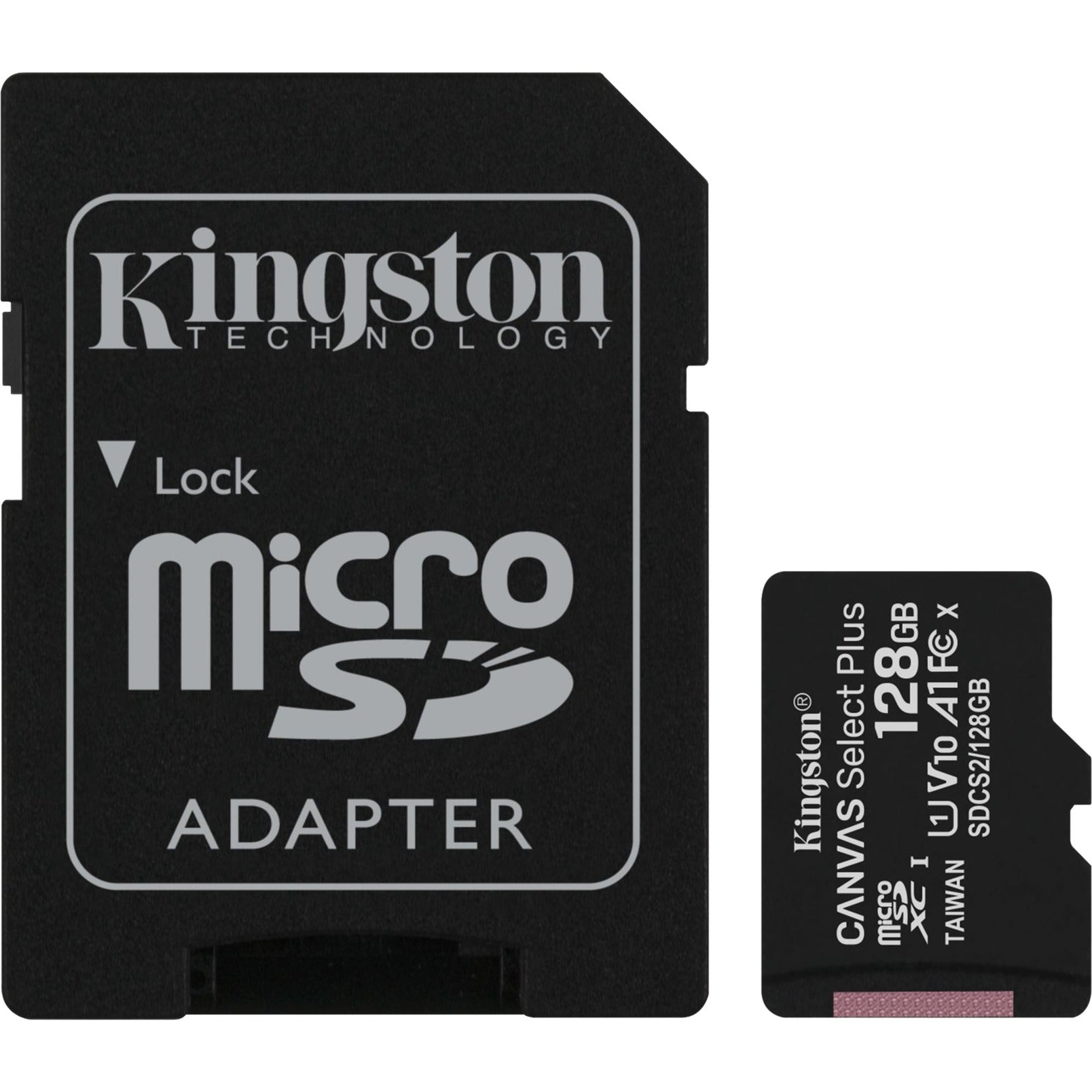 Kingston Canvas Select Plus microSD Card 128 GB