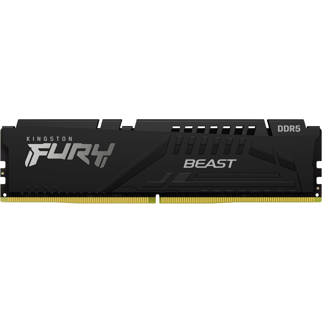 Kingston fury 16 gb ddr5-5200 (1x 16 gb) werkgeheugen (zwart, kf552c40bb-16, beast)