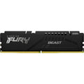 Kingston fury 16 gb ddr5-5200 (1x 16 gb) werkgeheugen (zwart, kf552c40bb-16, beast)